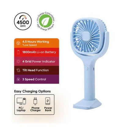 Sanford Rechargeable Hand Fan